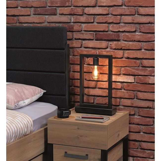 Almila Kids Kinderbed Irony recht hoofdeinde - 120x200 - Industrieel design