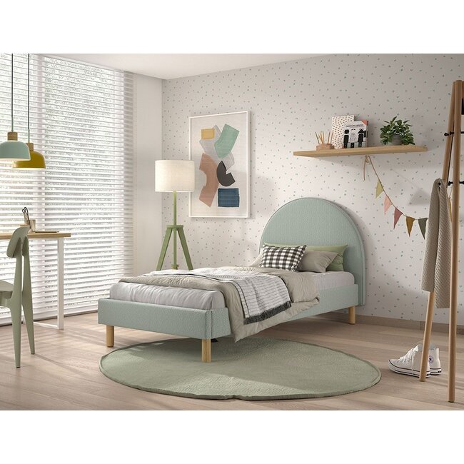 Vipack Tienerbed Moon - Groen - 90x200