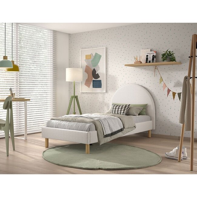Vipack Tienerbed Moon - Wit - 90x200