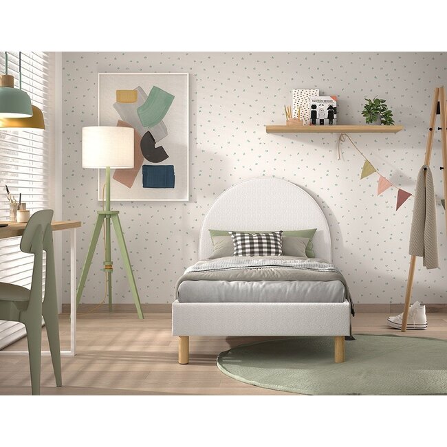 Vipack Tienerbed Moon - Wit - 90x200