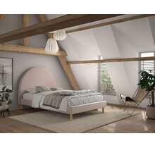 Tienerbed Moon - Roze - 140x200
