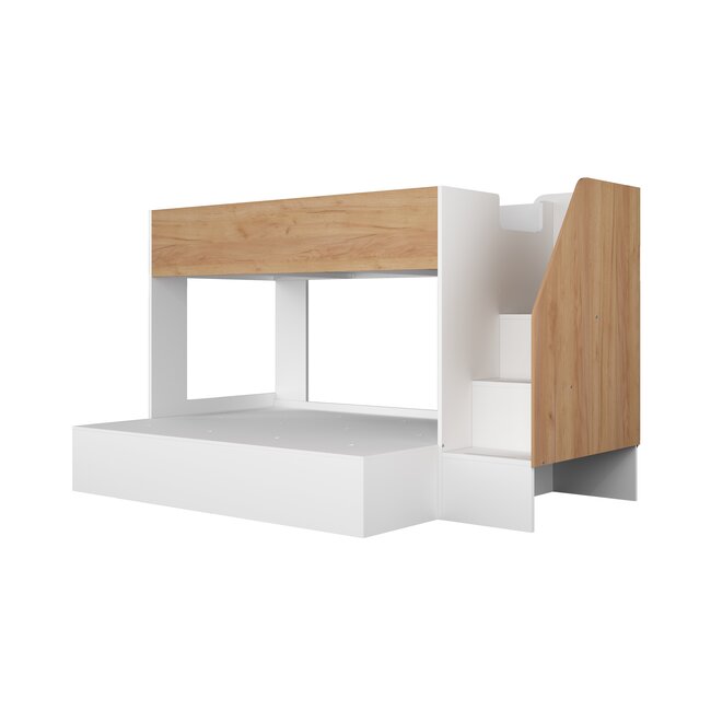 Trasman 3 persoons Familiebed - Easy Eikenkleur