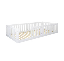 Montessori vloerbed Luna Wit - 90x200