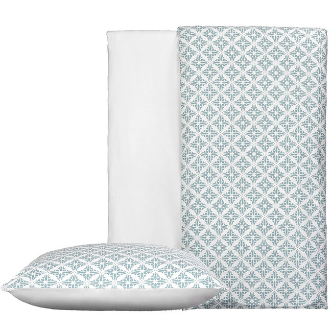 Dekbedovertrek Katoen Satijn Azulejos