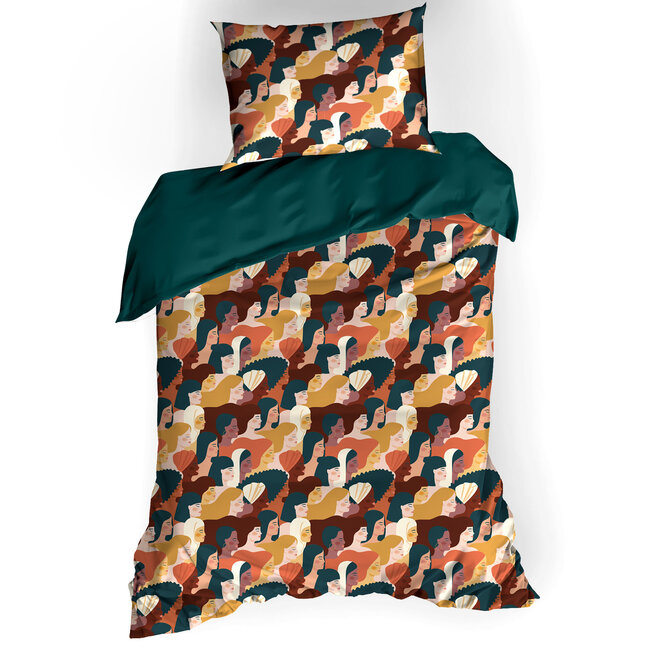 Dekbedovertrek Katoen Satijn Anaïs