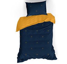 Dekbedovertrek Rex 100% katoen satijn mood indigo 140x220 + 60x70