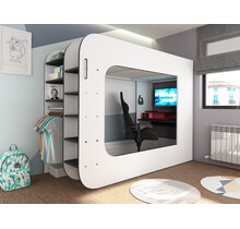 The Cube 90x200 - Wit-Antra