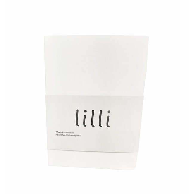 Lilli Kids Waterdichte Molton - Wit - 120x200