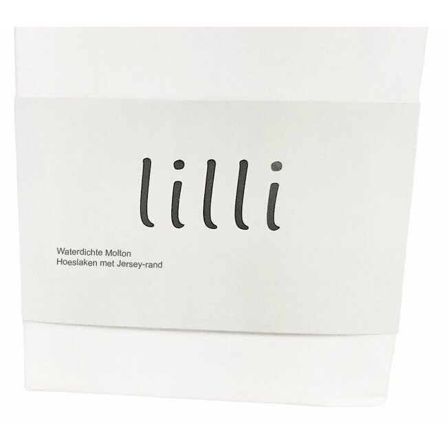 Lilli Kids Waterdichte Molton - Wit - 120x200