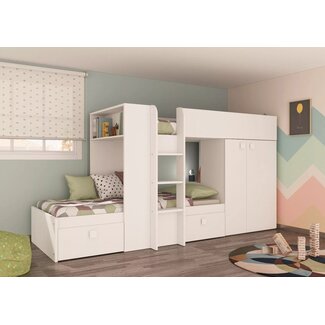 Trasman Stapelbed Maxim Wit