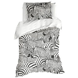 Dekbedovertrek Zebra Eggshell