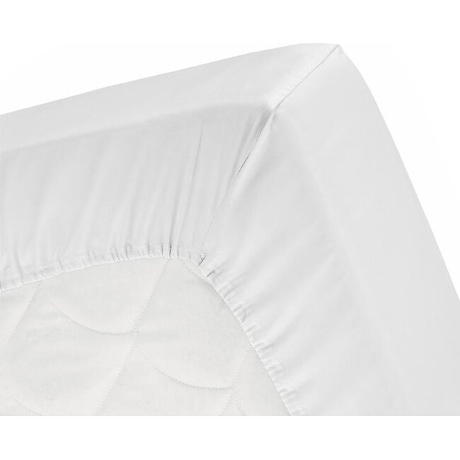 Lilli Kids Hoeslaken Lilli Kids  - 120x200 - 100% Katoen - wit