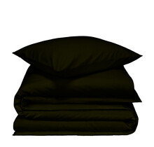 De Witte Lietaer Dekbedovertrek Laura Khaki - 140 x 200/220 + 60 x 70 cm - Katoen Flanel