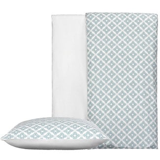 Dekbedovertrek Katoen Satijn Azulejos