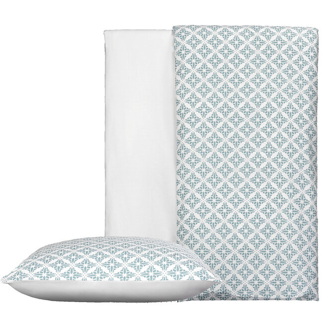 Dekbedovertrek Katoen Satijn Azulejos