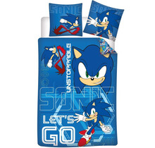 Sonic the Hedgehog Dekbedovertrek Unstoppable - 140 x 200 cm / 65 x 65 cm - Polykatoen