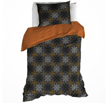 De Witte Lietaer Dekbedovertrek, Frostine Honey - 140x220 cm + 60x70 cm - Katoen flanel