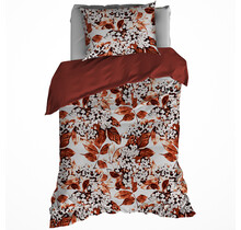 De Witte Lietaer Dekbedovertrek Katoen Flanel, Mimulus - 140 x 200/220 + 60 x 70 cm