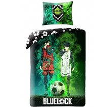 Blue Lock Dekbedovertrek, Yoichi Isagi - 140 x 200 cm + 70 x 90 cm - Katoen