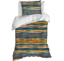 De Witte Lietaer Dekbedovertrek Georges, Tofu - Eenpersoons - 140 x 220 cm + 60 x 70 cm - Katoen Percal