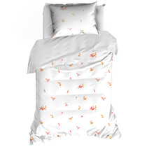 De Witte Lietaer Dekbedovertrek Fiorello Sunkiss - 140 x 200/220 + 60 x 70 cm - Katoen Satijn
