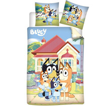 Bluey Dekbedovertrek Happy Home - 140 x 200 cm / 65 x 65 cm - Flanel