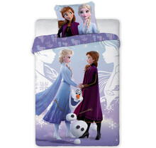 Disney Frozen Dekbedovertrek Sister - 140 x 200 cm / 70 x 90 cm - Katoen