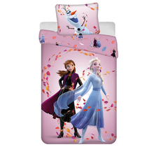 Disney Frozen Dekbedovertrek Magical Time - 140 x 200 cm / 50 x 70 cm - Katoen