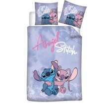 Disney Lilo & Stitch Dekbedovertrek 2 Cute - 140 x 200 cm + 65 x 65 cm - Polykatoen