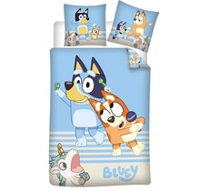 Bluey Dekbedovertrek, Unicorn - Eenpersoons - 140 x 200 / 65 x 65 cm - Katoen