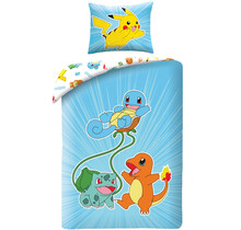 Pokemon Dekbedovertrek, Play - Eenpersoons - 140 x 200 + 70 x 90 cm - Polyester