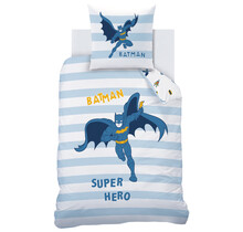 Batman Dekbedovertrek, Super Hero - 140 x 200 cm + 63 x 63 cm - Katoen