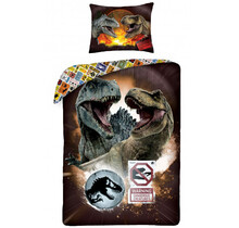 Jurassic World Dekbedovertrek, Dominion - 140 x 200 cm + 70 x 90 cm - Katoen