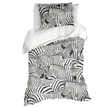 Dekbedovertrek Zebra Eggshell