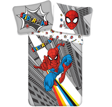 Spider-Man Dekbedovertrek, Pop - 140 x 200 cm + 70 x 90 cm - Katoen
