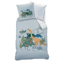 Matt & Rose Dekbedovertrek Dino Jungle - 140 x 200 cm + 63 x 63 cm - Katoen