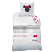 Disney Minnie Mouse Dekbedovertrek, Style - 140 x 200 + 63 x 63 cm - Katoen