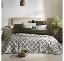 De Witte Lietaer Dekbedovertrek Katoen Satijn, Byzantine - 140 x 200/220 + 60 x 70 cm - Katoen