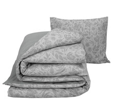 De Witte Lietaer Dekbedovertrek, Lea - 140 x 200/220 cm + 60 x 70 cm - 100% katoen, flanel