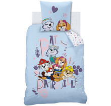 Paw Patrol Dekbedovertrek Waf - 140 x 200 + 63 x 63 cm - Katoen