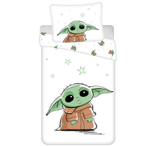 Dekbedovertrek Baby Yoda - 140 x 200 cm / 70 x 90 cm - Katoen