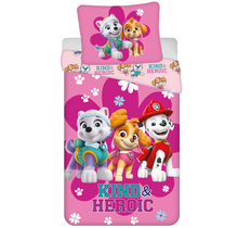 PAW Patrol Dekbedovertrek, Heroic - Eenpersoons - 140 x 200 cm  - Katoen