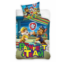 PAW Patrol Dekbedovertrek, Pawfect Team - 140 x 200 + 70 x 90 cm - Katoen