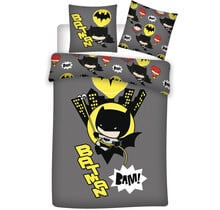 Batman Dekbedovertrek, BAM! - 140 x 200 + 63 x 63 cm - Polyester
