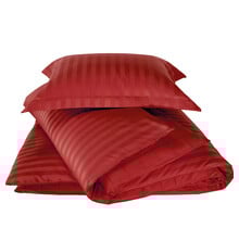 De Witte Lietaer Dekbedovertrek Katoen Satijn, Zygo Pepper - 140 x 220 + 60 x 70 cm