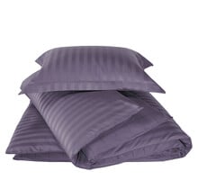 De Witte Lietaer Dekbedovertrek Katoen Satijn, Zygo Lavender - 140 x 220 + 60 x 70 cm