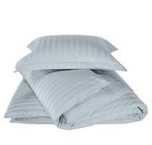 De Witte Lietaer Dekbedovertrek Katoen Satijn, Zygo Ice Blue - 140 x 220 + 60 x 70 cm