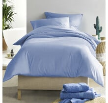 De Witte Lietaer Dekbedovertrek Katoen Satijn, Olivia Serenity - 140 x 200/220 + 60 x 70 cm