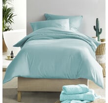 De Witte Lietaer Dekbedovertrek Katoen Satijn, Olivia Sea Angel - 140 x 200/220 + 60 x 70 cm