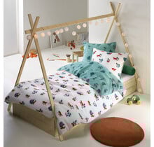 De Witte Lietaer Dekbedovertrek, Fox - 140 x 220 + 60 x 70 cm